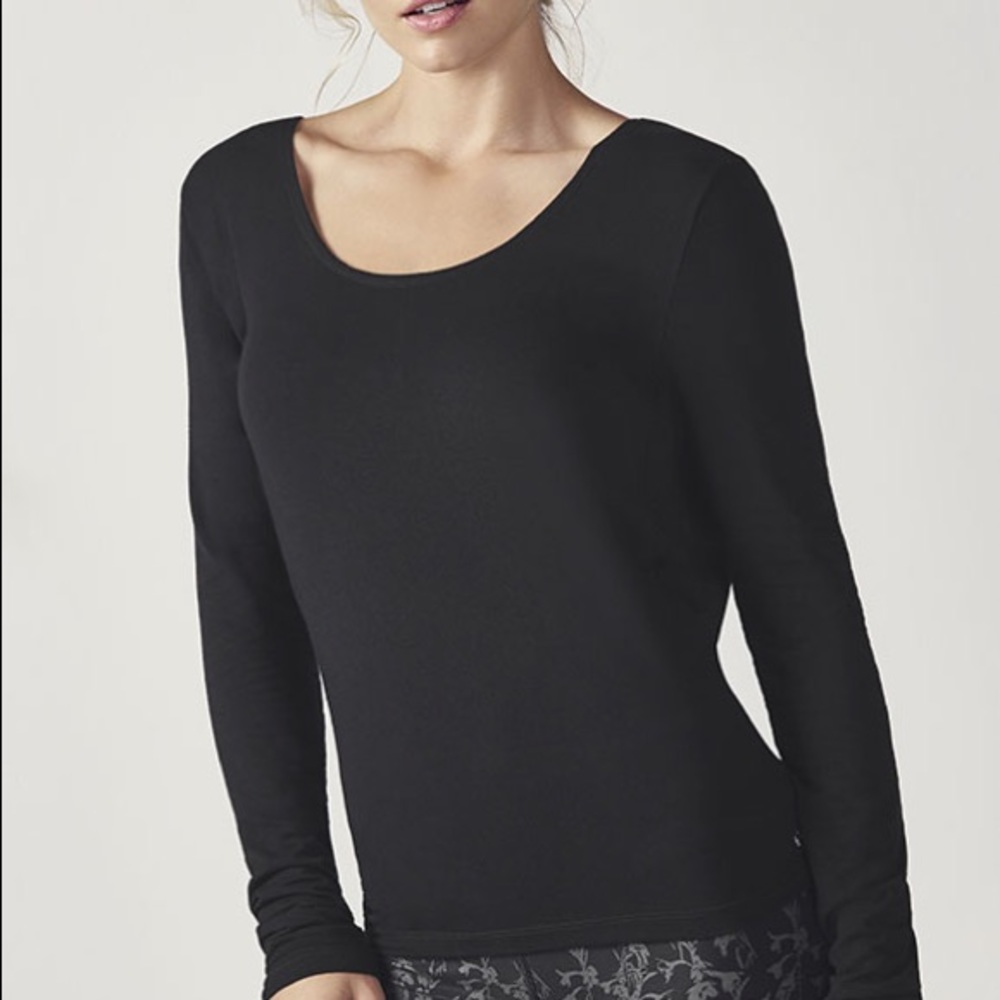 NWT Fabletics Open Back Karen Shirt - Picture 2 of 5